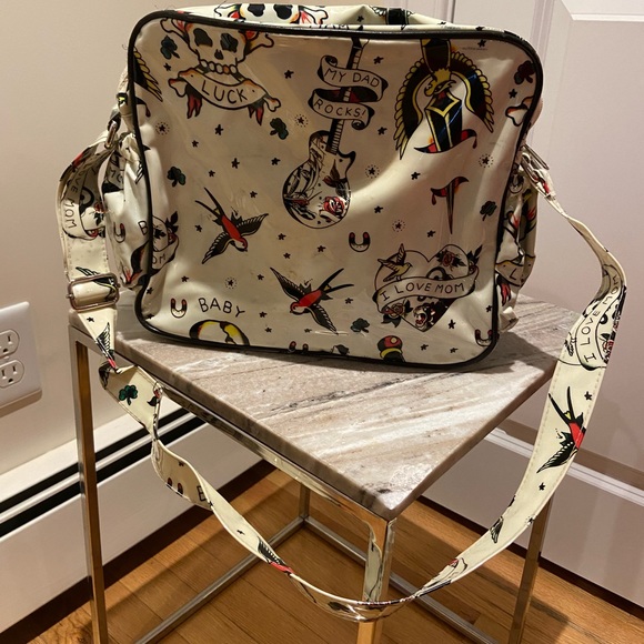 Sourpuss Handbags - SOURPUSS RARE Traditional Tattoo Diaper Bag